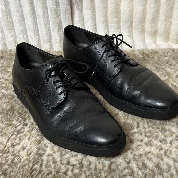 Johnston & Murphy, black leather, tru foam hybrid, casual dress shoes size 11 main image 10